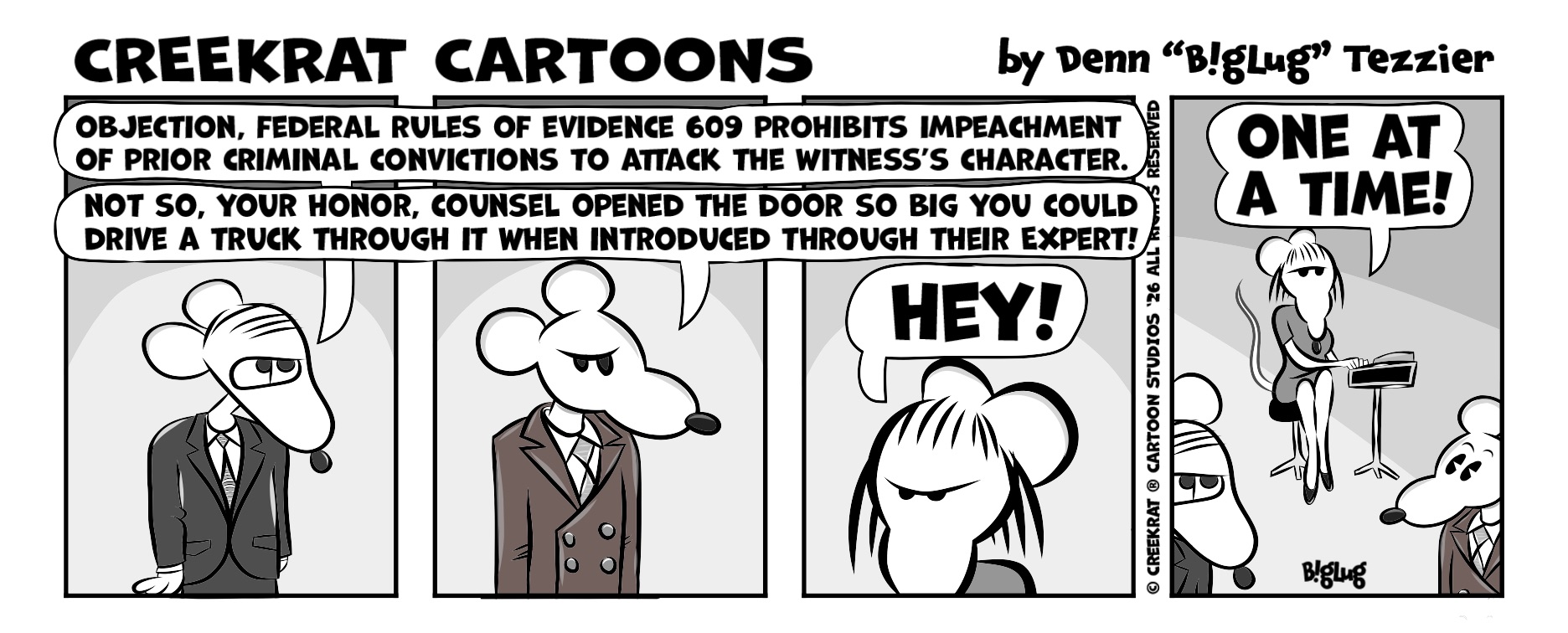 Creek Rat comic strip dated 2026-03-31